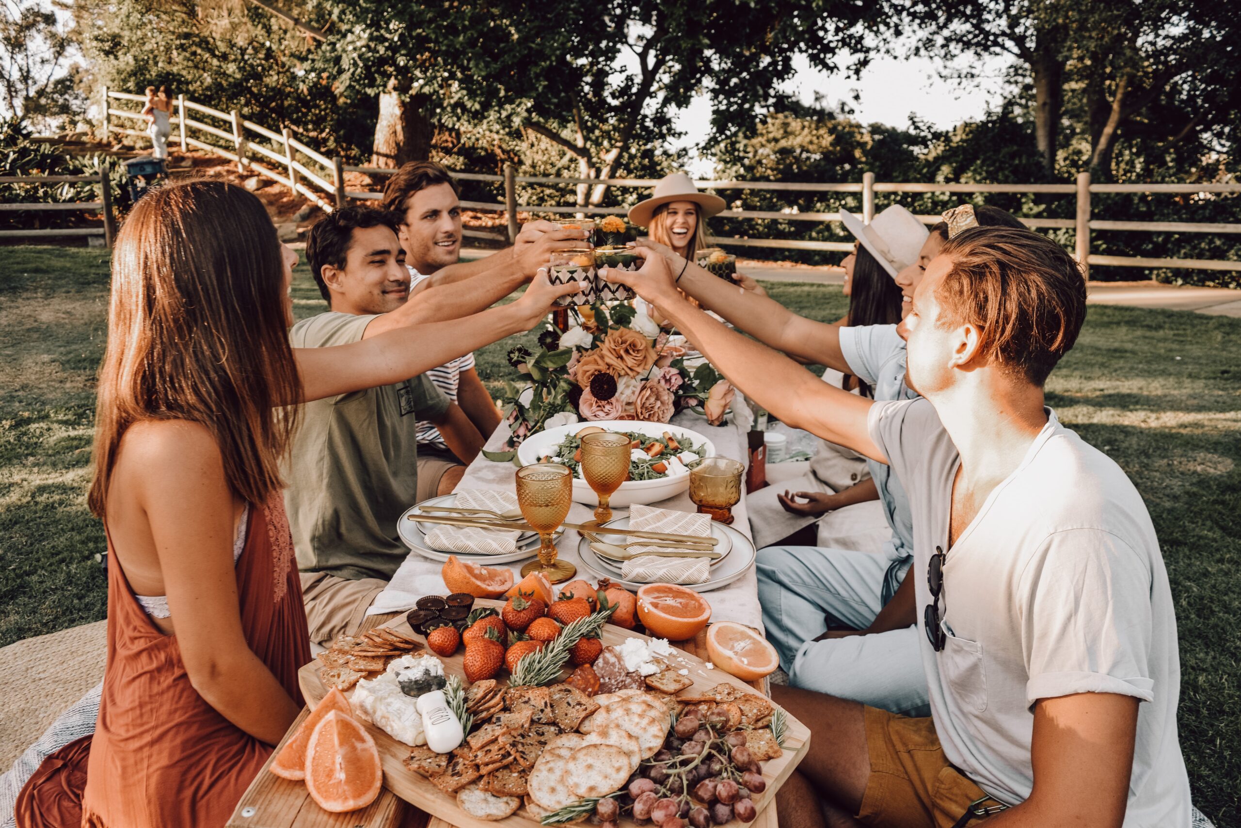 Dining outside